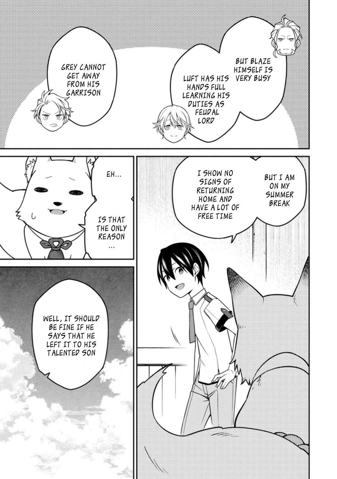 Saikyou Onmyouji no Isekai Tenseiki ~Geboku no Youkaidomo ni Kurabete Monster ga Yowai Sugirundaga~ Chapter 14.3 - Page 2