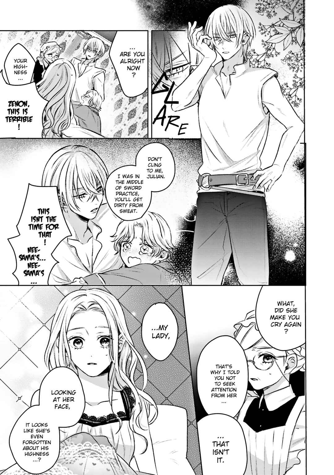 Ko, Konna Ikemen ga Watashi no Osananajimi de Kon'yakusha Desutte? Sasuga Akuyaku Reijou, Sore Kurai no Utsuwa Janakereba Konna Taiyaku Tsutomaranai Wa Chapter 1 - Page 39