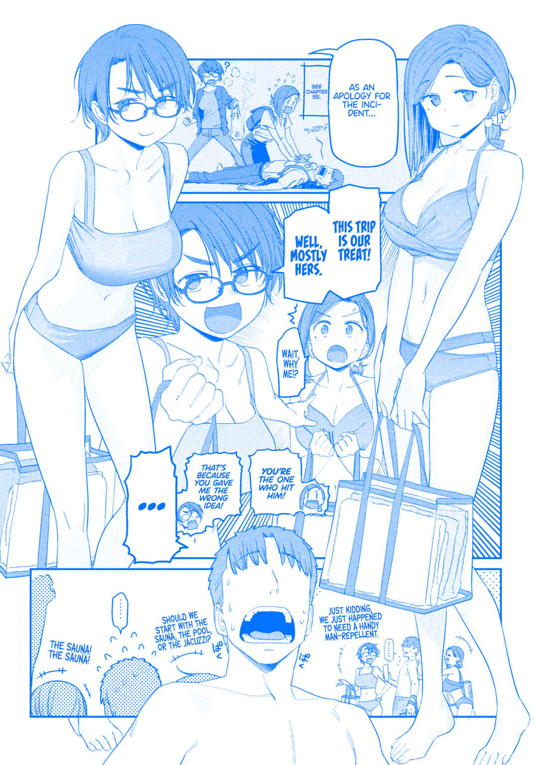 Getsuyoubi no Tawawa (Blue) (Fan Colored) Chapter 60 - Page 4
