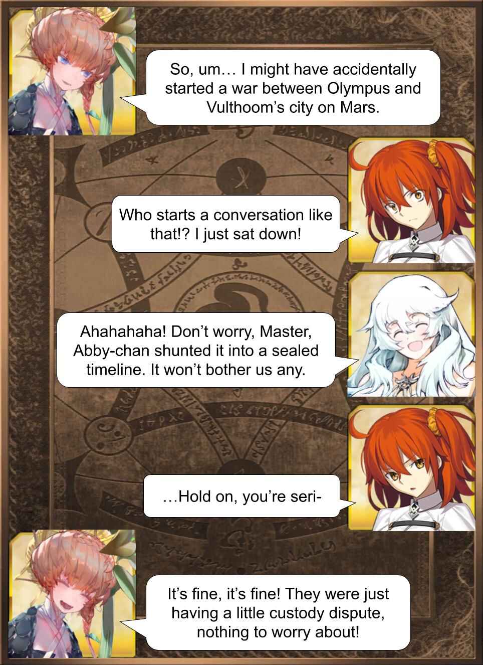 Daily Chaldea Chapter 2416 - Page 1