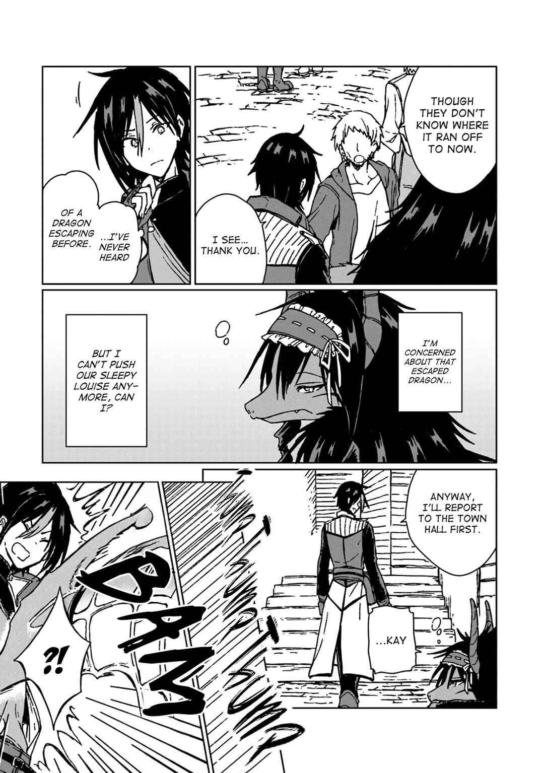 S-kyuu Guild wo Tsuihousareta kedo, Jitsu wa Ore dake Dragon no Kotoba ga Wakaru no de, Kidzuita Toki ni wa Ryuu Kishi no Chouten wo Kiwametemashita. Chapter 9 - Page 8
