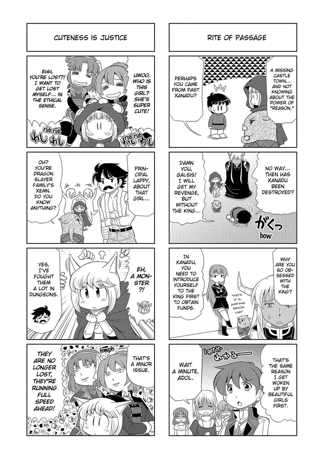 Motto Atsumare! Falcom Gakuen Chapter 14 - Page 8