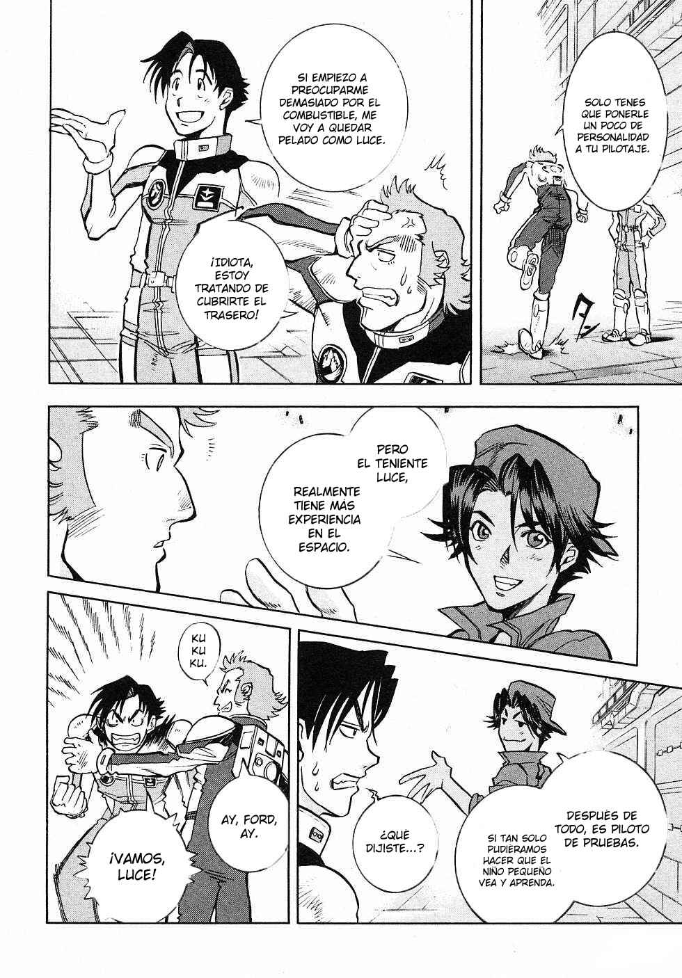Mobile Suit Gundam Gaiden REBELLION: Space, at the End of a Flash... Chapter 1 - Page 17
