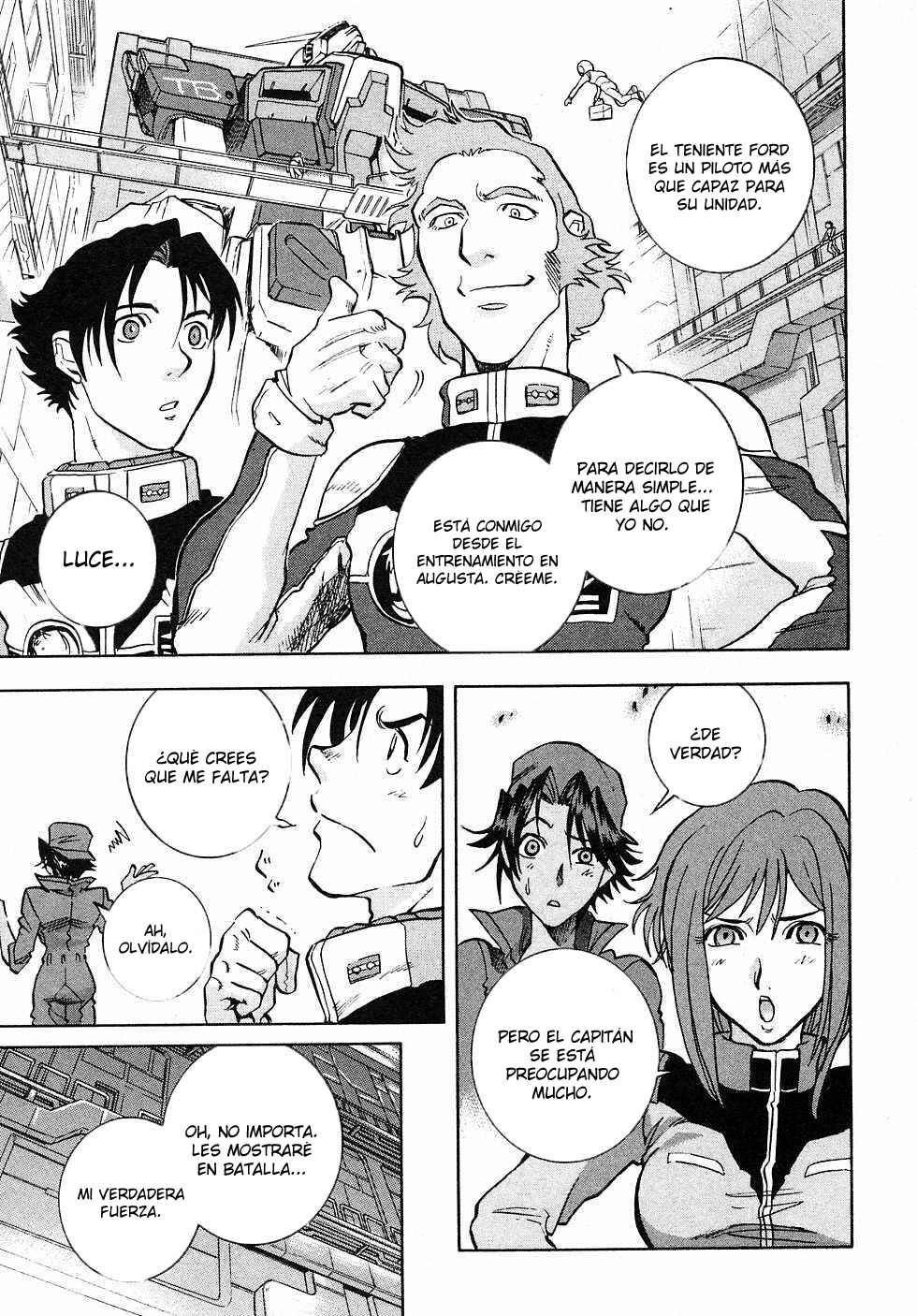 Mobile Suit Gundam Gaiden REBELLION: Space, at the End of a Flash... Chapter 1 - Page 18