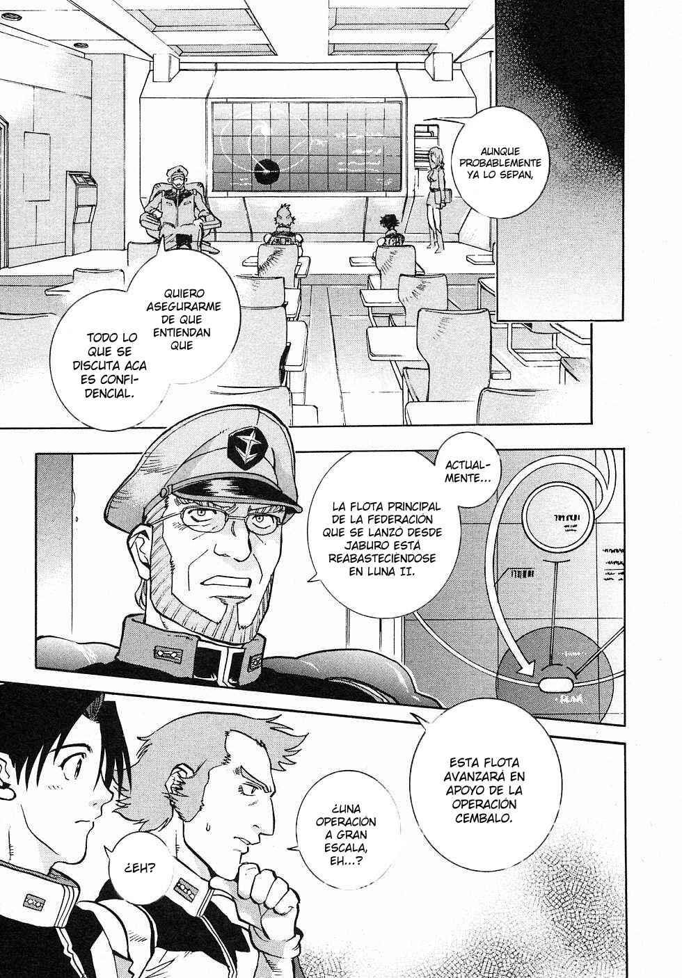 Mobile Suit Gundam Gaiden REBELLION: Space, at the End of a Flash... Chapter 1 - Page 20