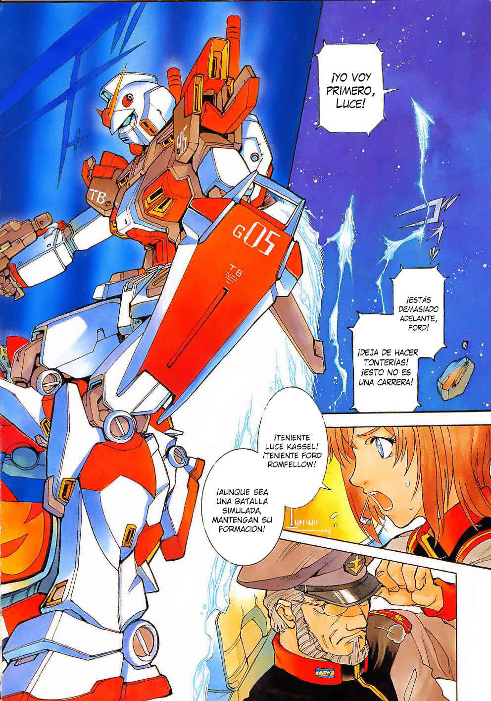 Mobile Suit Gundam Gaiden REBELLION: Space, at the End of a Flash... Chapter 1 - Page 3