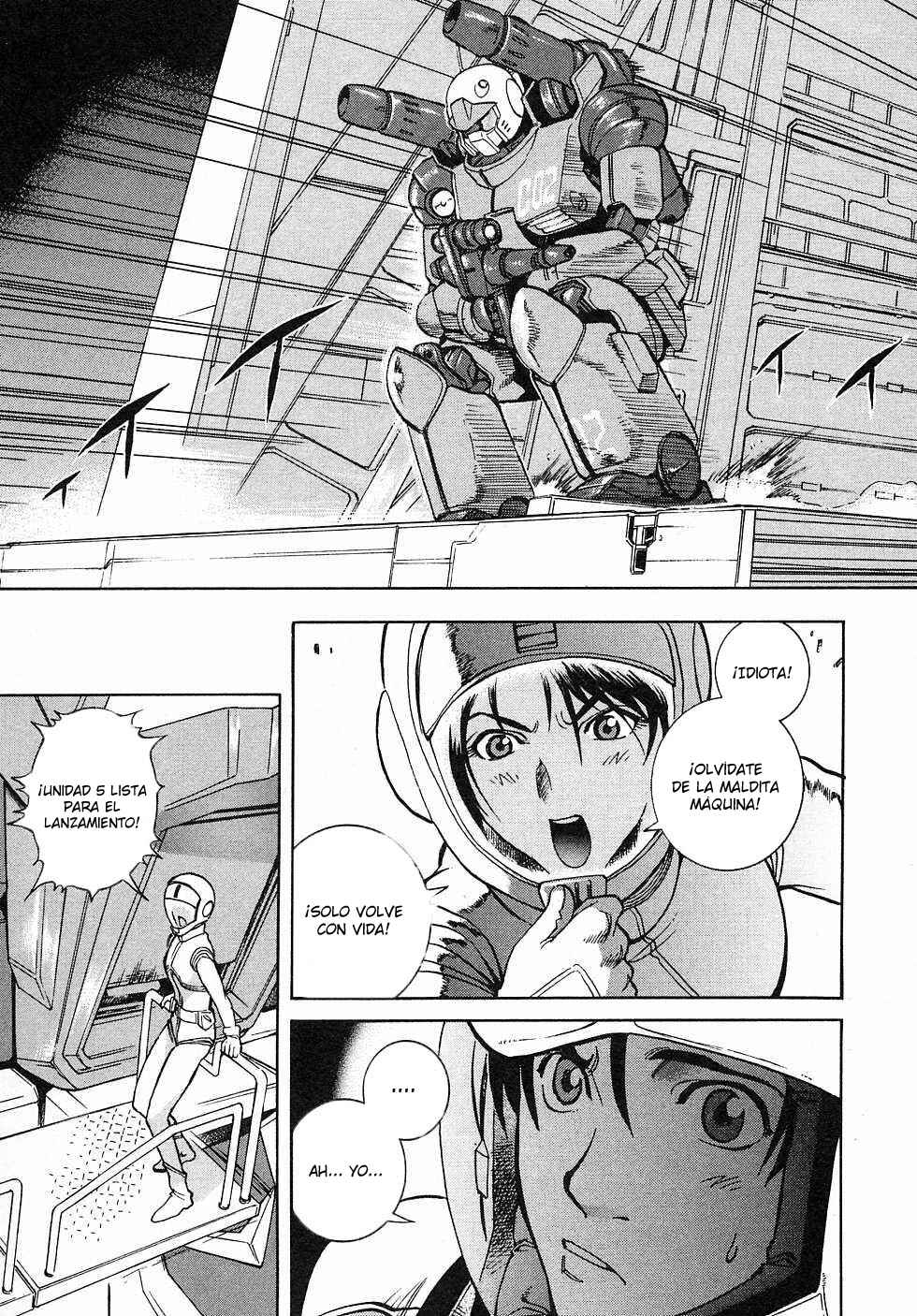Mobile Suit Gundam Gaiden REBELLION: Space, at the End of a Flash... Chapter 1 - Page 32