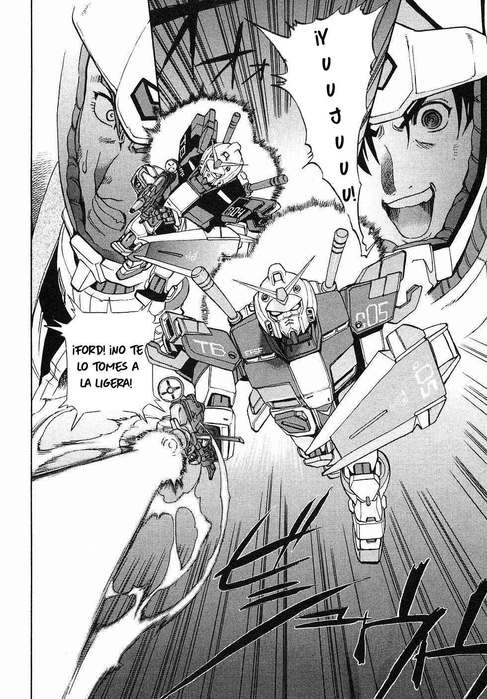 Mobile Suit Gundam Gaiden REBELLION: Space, at the End of a Flash... Chapter 1 - Page 41
