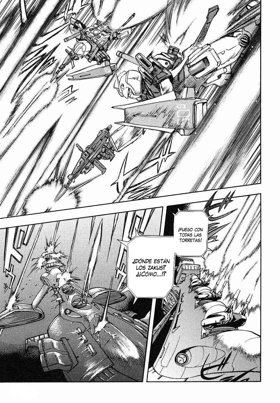 Mobile Suit Gundam Gaiden REBELLION: Space, at the End of a Flash... Chapter 1 - Page 42