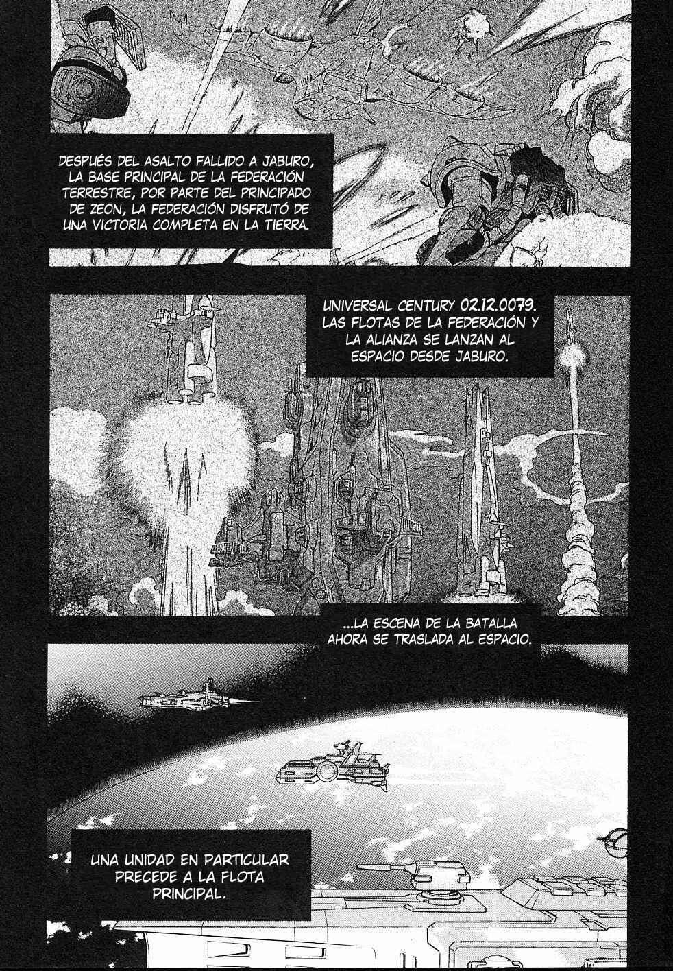 Mobile Suit Gundam Gaiden REBELLION: Space, at the End of a Flash... Chapter 1 - Page 6