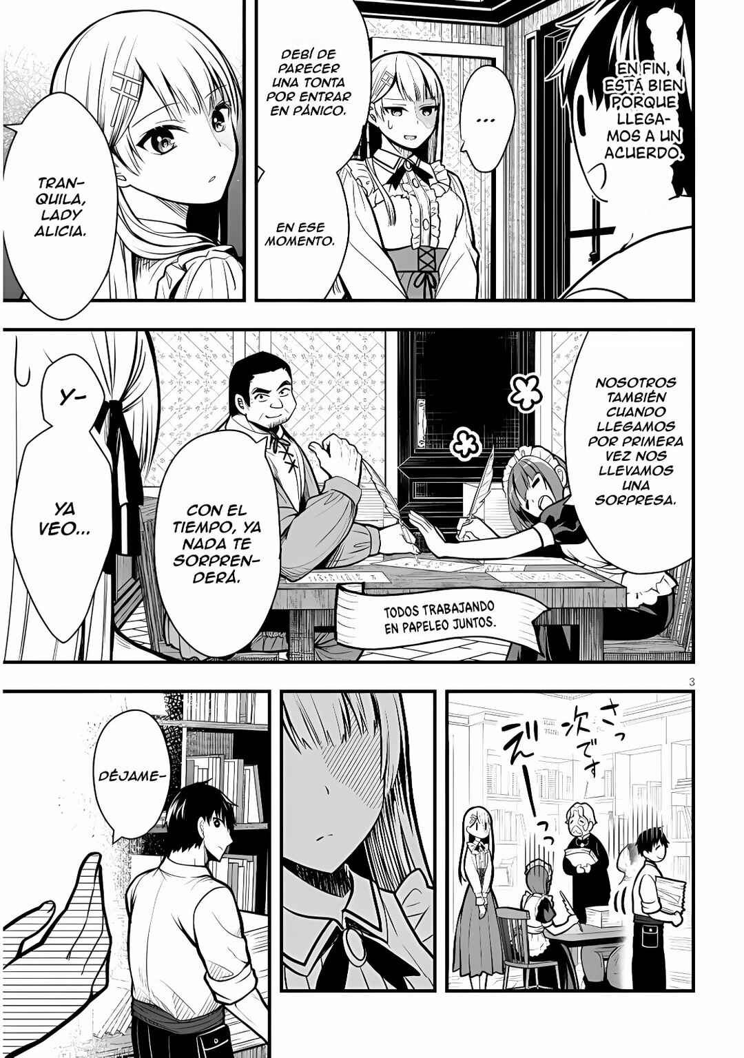 Henkyou Mobu Kizoku no Uchi ni Totsuidekita Akuyaku Reijou ga, Mechakucha Dekiru Ii Yome nandaga? Chapter 3 - Page 4