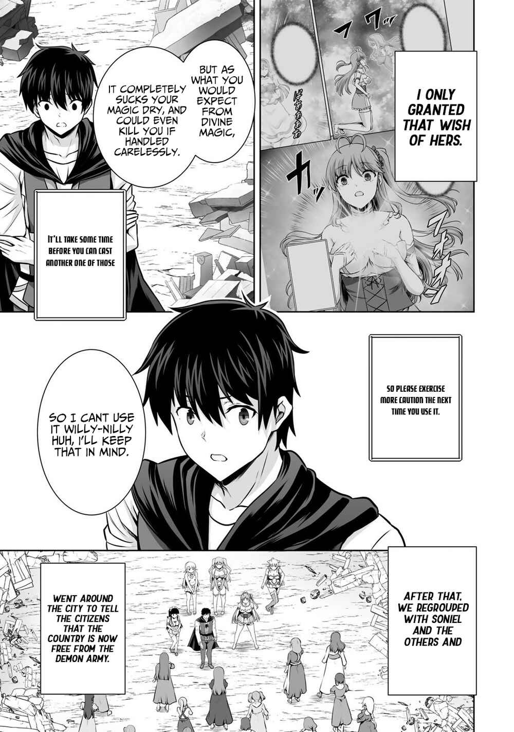 Kami no Techigai de Shindara Zumi de Isekai ni Hourikomare Mashita Chapter 22 - Page 14