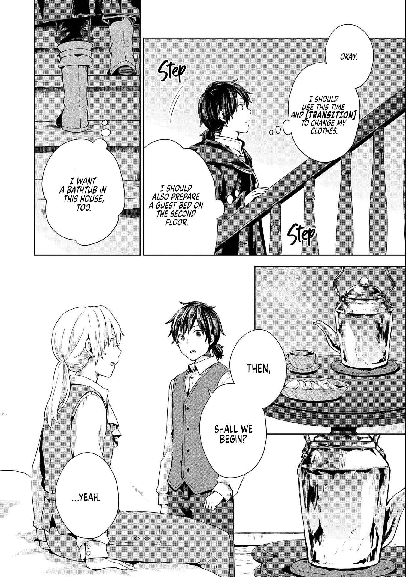 Isekai ni Ten'i Shitara Yama no Naka datta. Handou de Tsuyosa yori mo Kaitekisa wo Erabimashita Chapter 7 - Page 16