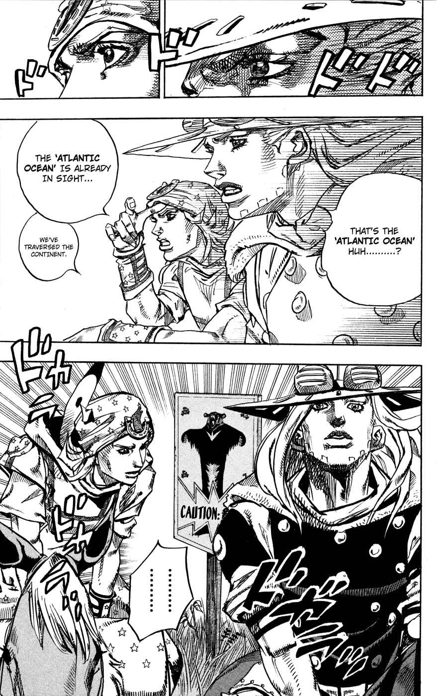 JoJo no Kimyou na Bouken: Part 7 - Steel Ball Run Chapter 77 - Page 14