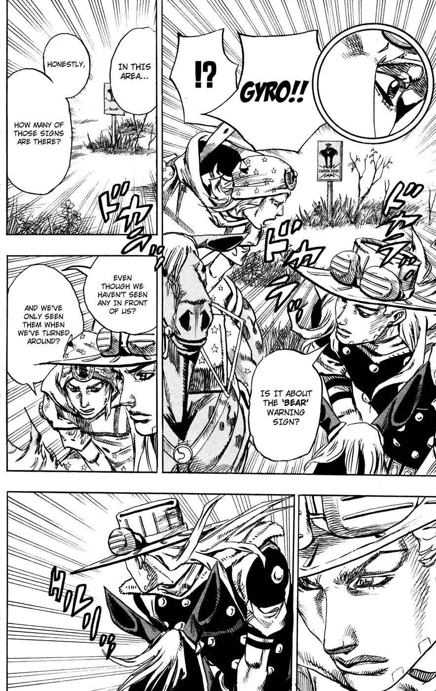 JoJo no Kimyou na Bouken: Part 7 - Steel Ball Run Chapter 77 - Page 15