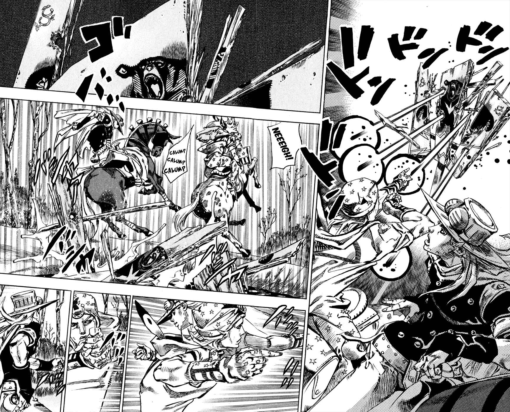 JoJo no Kimyou na Bouken: Part 7 - Steel Ball Run Chapter 77 - Page 17