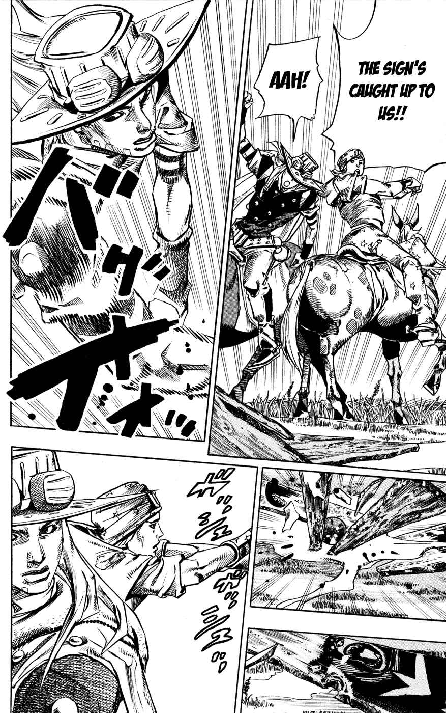 JoJo no Kimyou na Bouken: Part 7 - Steel Ball Run Chapter 77 - Page 18