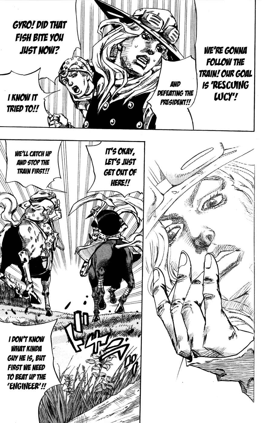 JoJo no Kimyou na Bouken: Part 7 - Steel Ball Run Chapter 77 - Page 27