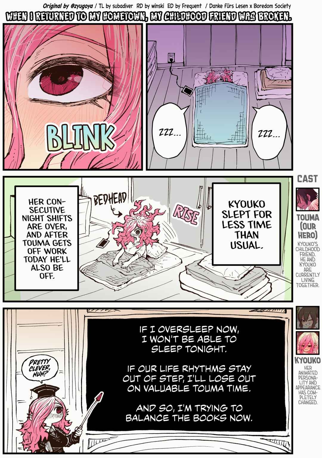 Jimoto ni Kaettekitara Osananajimi ga Kowareteta Chapter 34 - Page 1