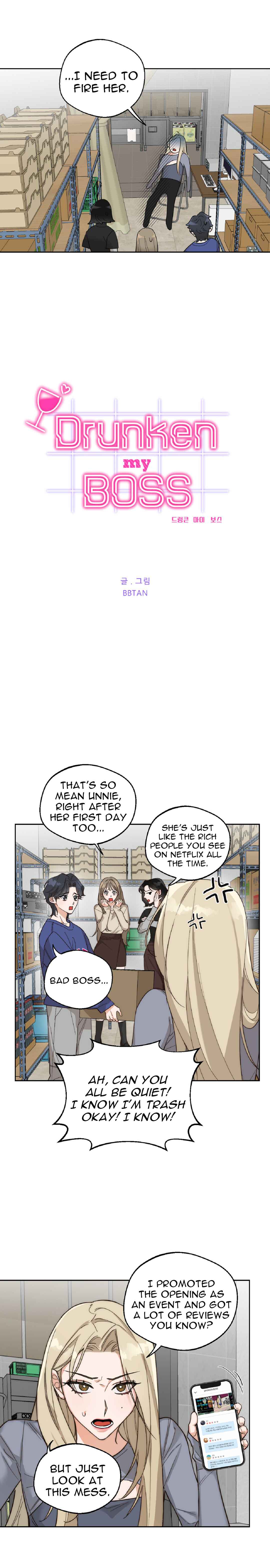 Drunken My Boss Chapter 3 - Page 3
