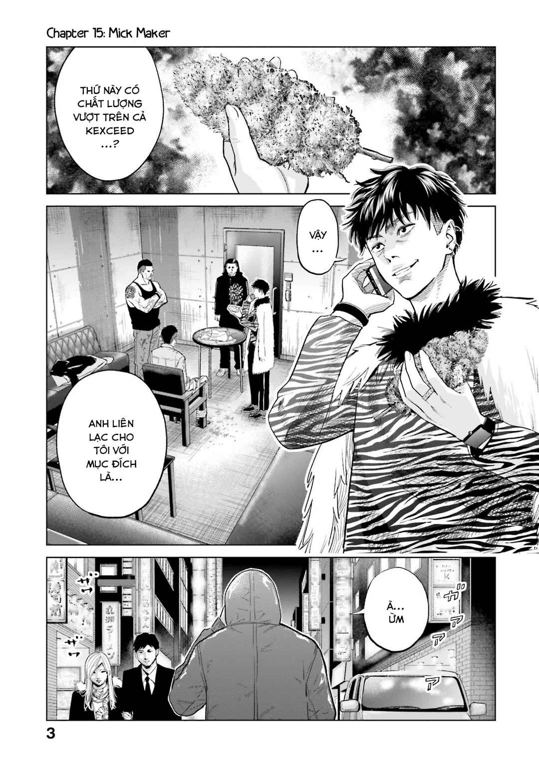 Toukyou Cannabis Tokku: Taimaou to Yobareta Otoko Chapter 15 - Page 3