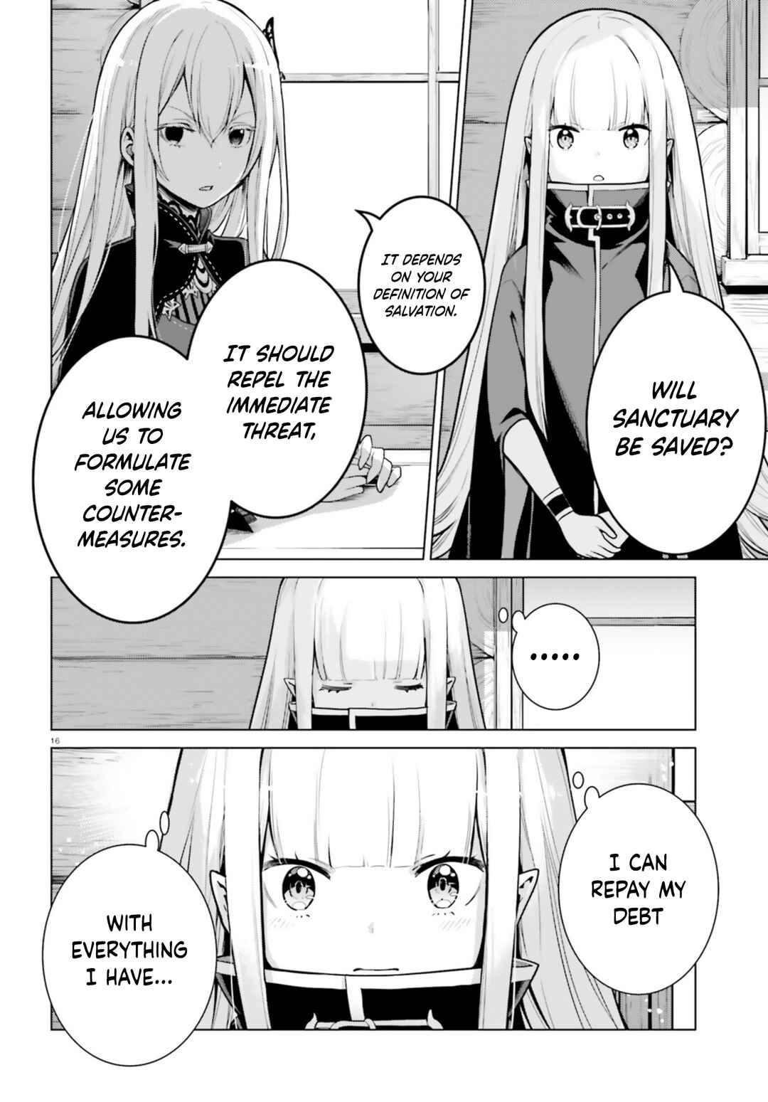 Re:Zero kara Hajimeru Isekai Seikatsu: Dai 4-shou—Seiiki to Gouyoku no Majo Chapter 54 - Page 16