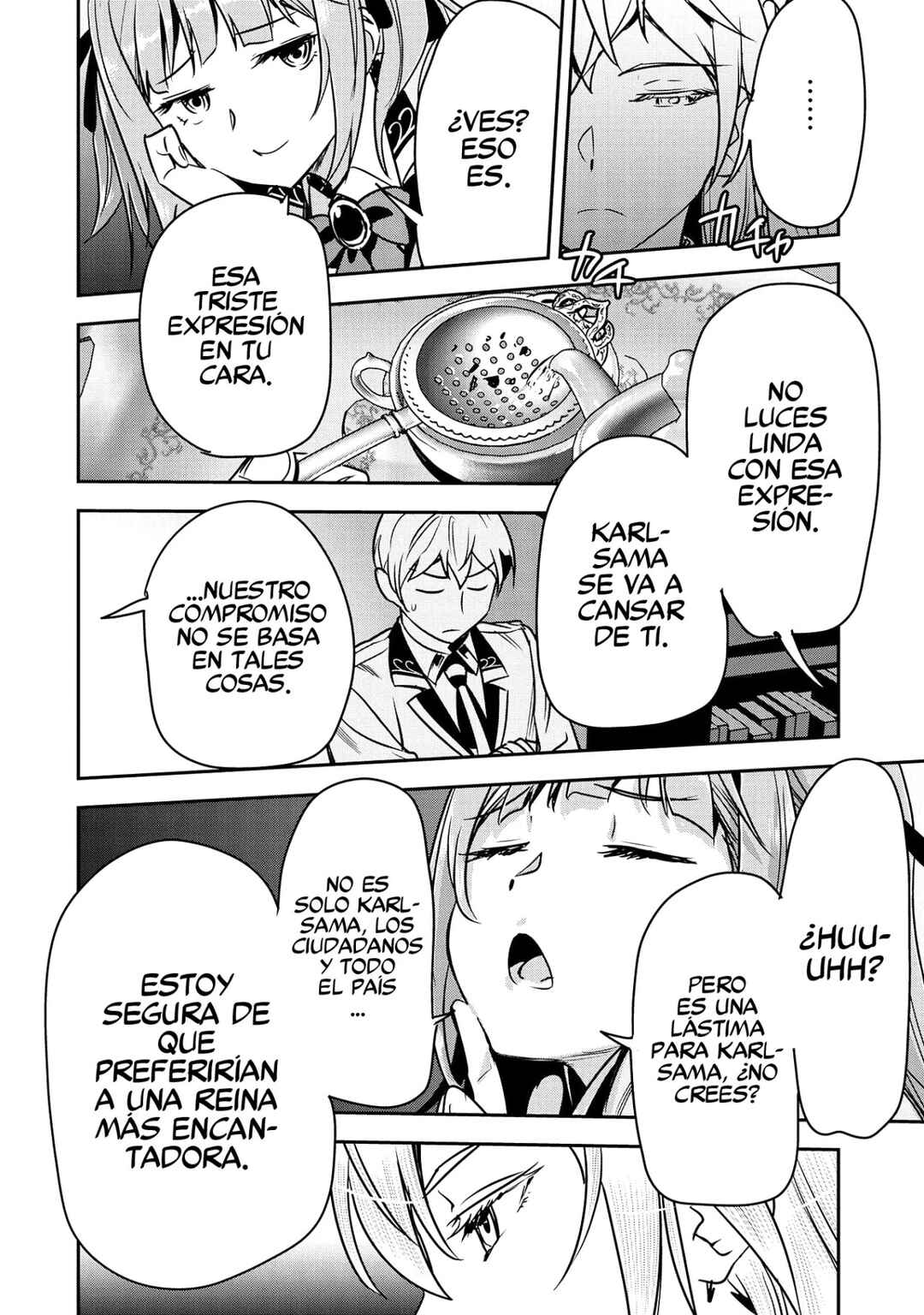 Chounin A wa Akuyaku Reijou o Doushitemo Sukuitai: Dobu to Sora to Koori no Himegimi Chapter 18 - Page 23