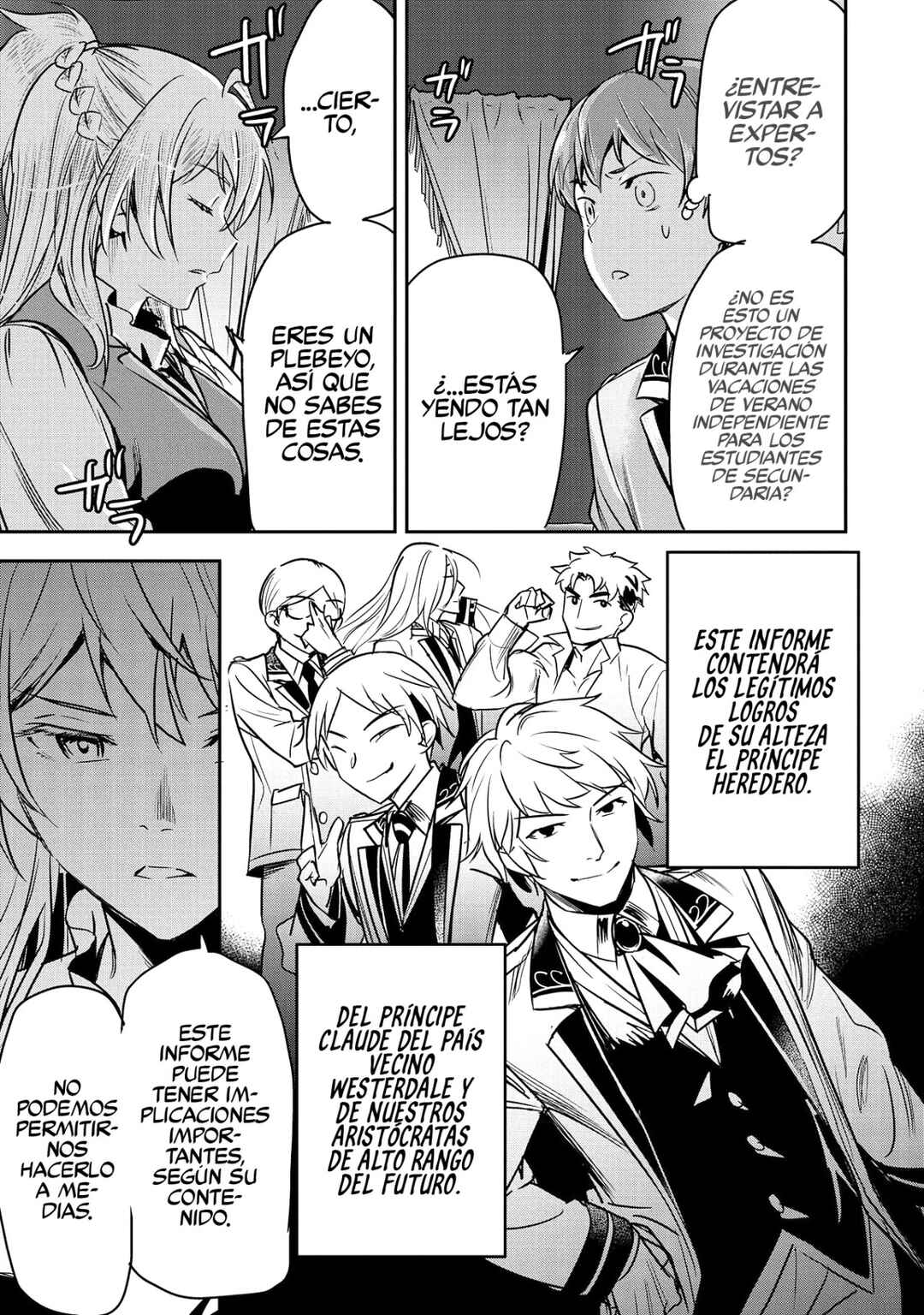 Chounin A wa Akuyaku Reijou o Doushitemo Sukuitai: Dobu to Sora to Koori no Himegimi Chapter 18 - Page 8