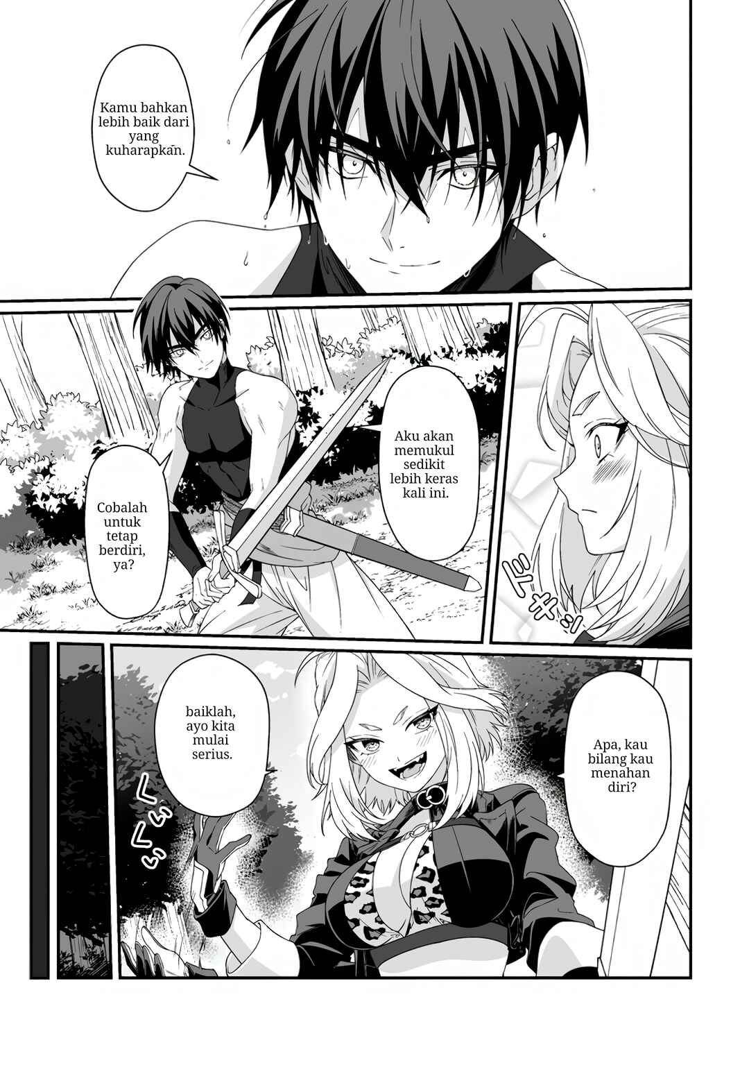 Teisou Gyakuten Sekai de Yuiitsu no Otoko Kishi no Ore, Onna Kishi Gakuen ni Nyuugaku Shitara Nazeka Eiyou Atsukai Sareta: Zetsurin Skill de Harem Musou Chapter 6.1 - Page 5