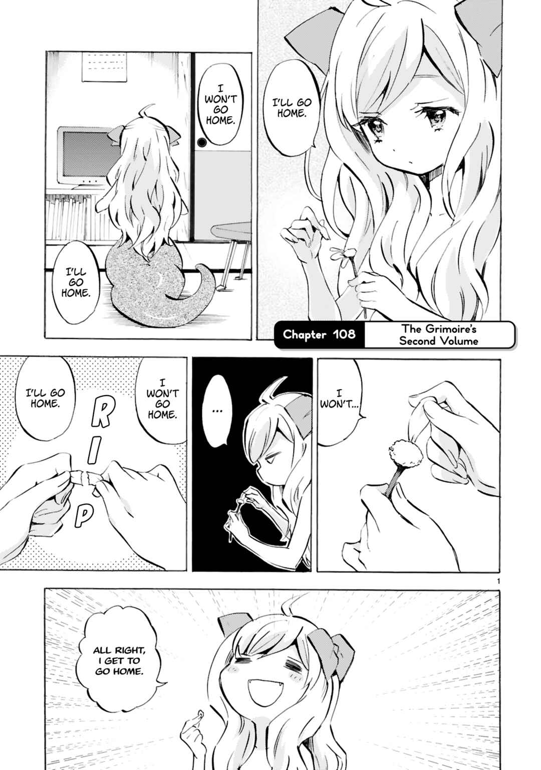Jashin-chan Dropkick Chapter 108 - Page 1