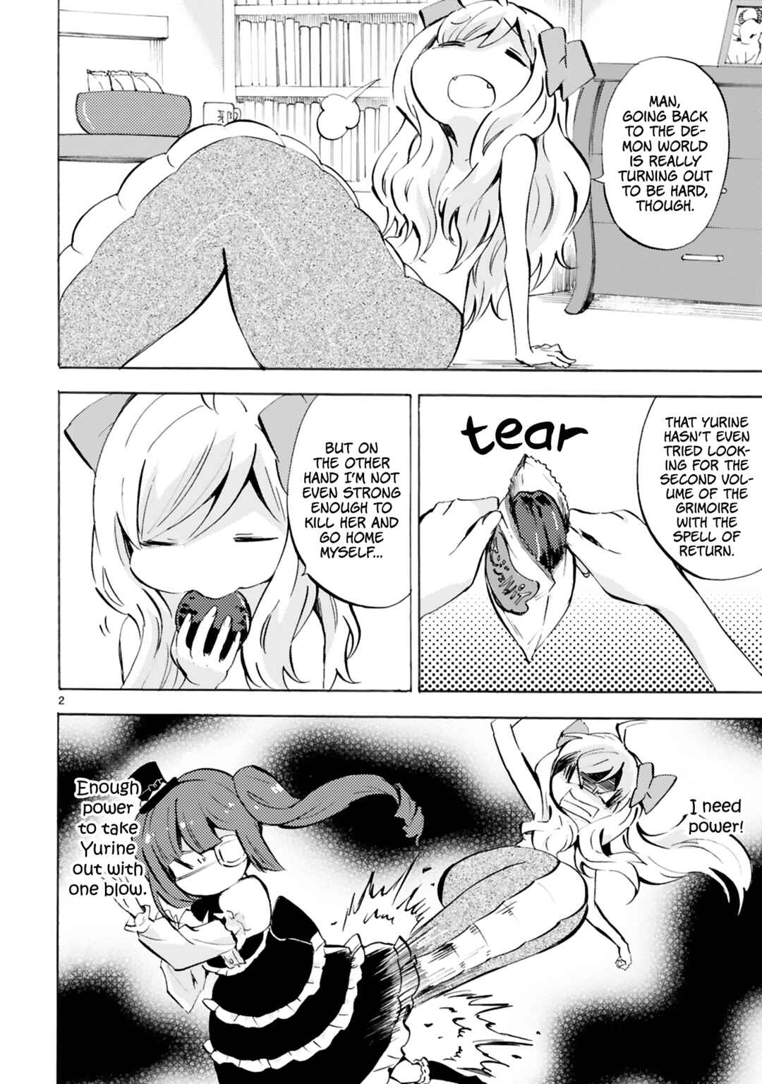 Jashin-chan Dropkick Chapter 108 - Page 2