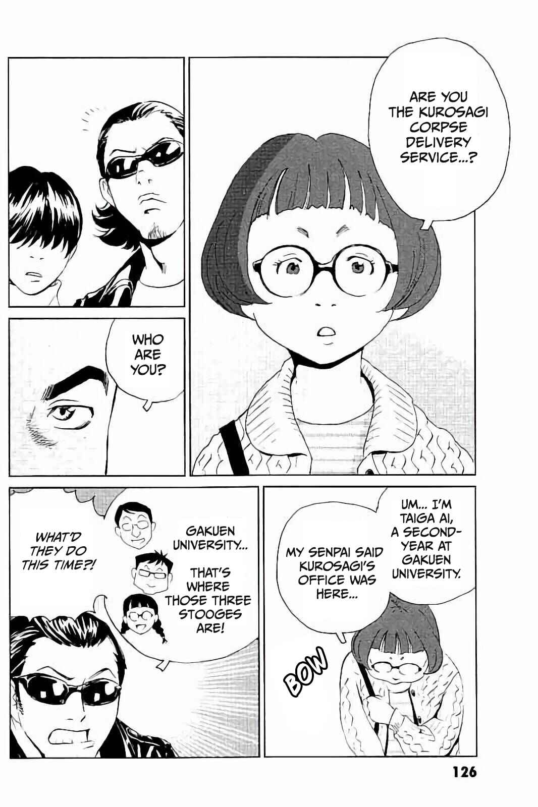 Kurosagi Shitai Takuhaibin Chapter 5 - Page 16