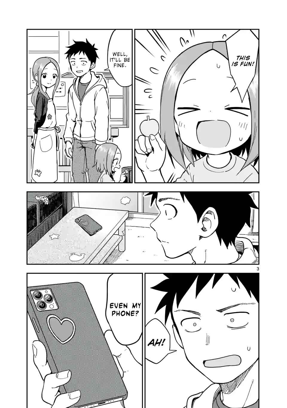Karakai Jouzu no (Moto) Takagi-san Chapter 221 - Page 3