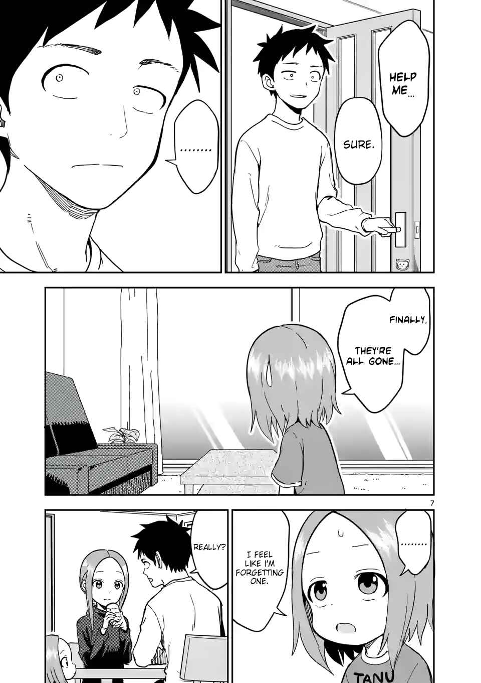 Karakai Jouzu no (Moto) Takagi-san Chapter 221 - Page 7