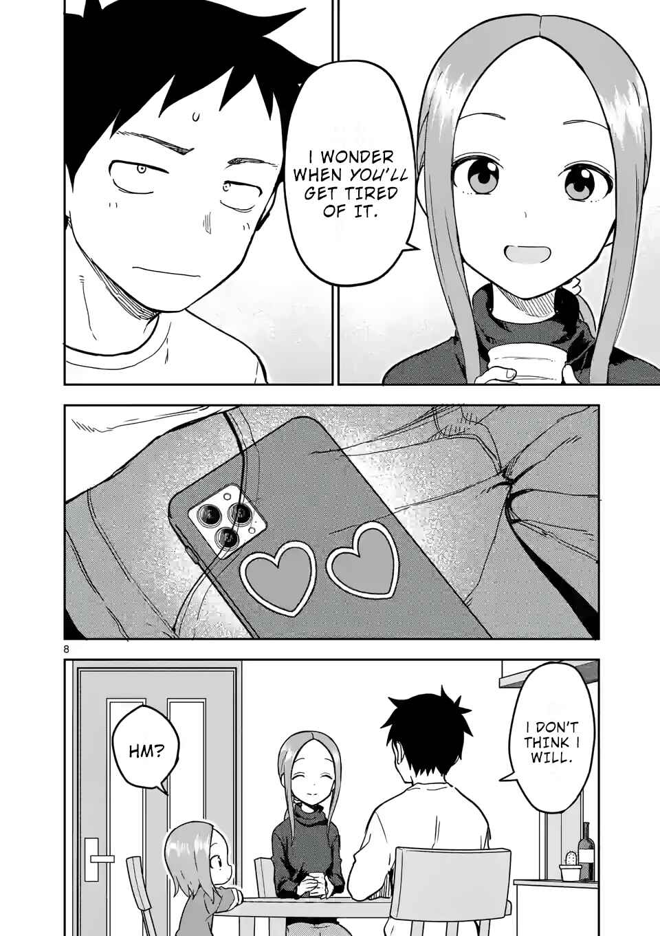 Karakai Jouzu no (Moto) Takagi-san Chapter 221 - Page 8