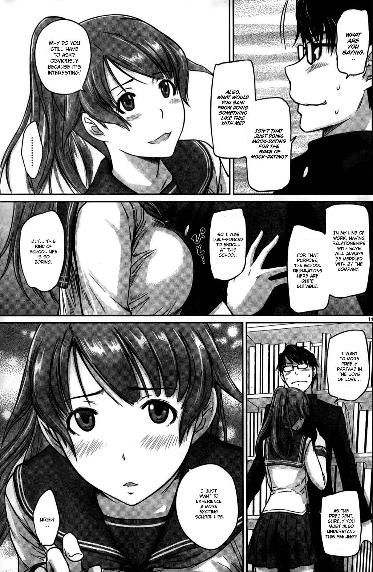 Ren'ai Shikou Seitokai Chapter 4 - Page 11