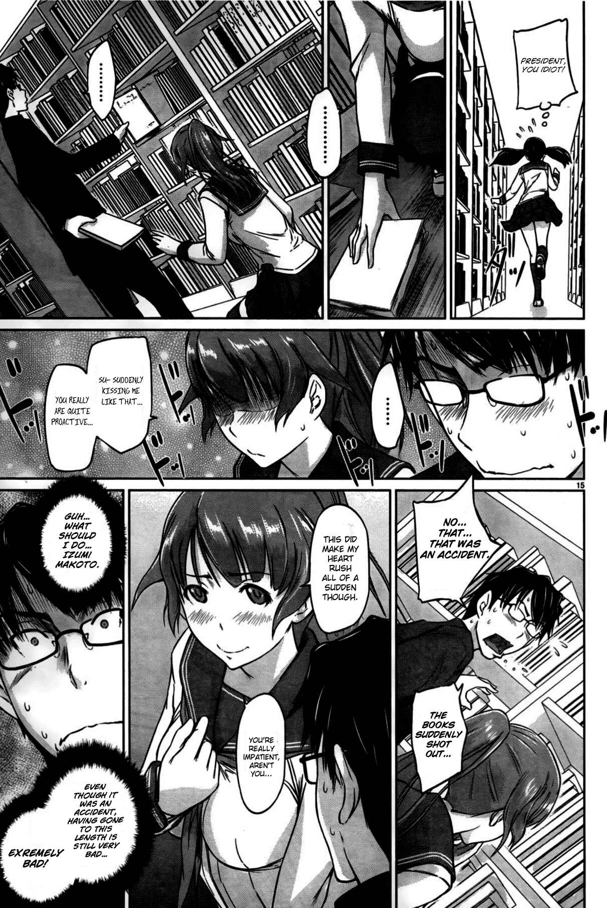 Ren'ai Shikou Seitokai Chapter 4 - Page 15
