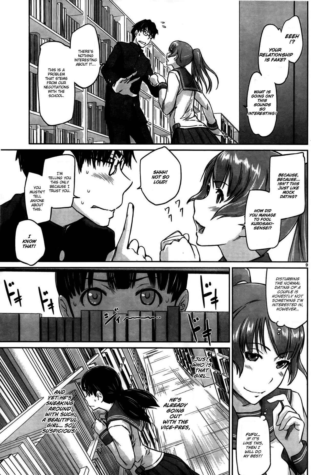 Ren'ai Shikou Seitokai Chapter 4 - Page 9