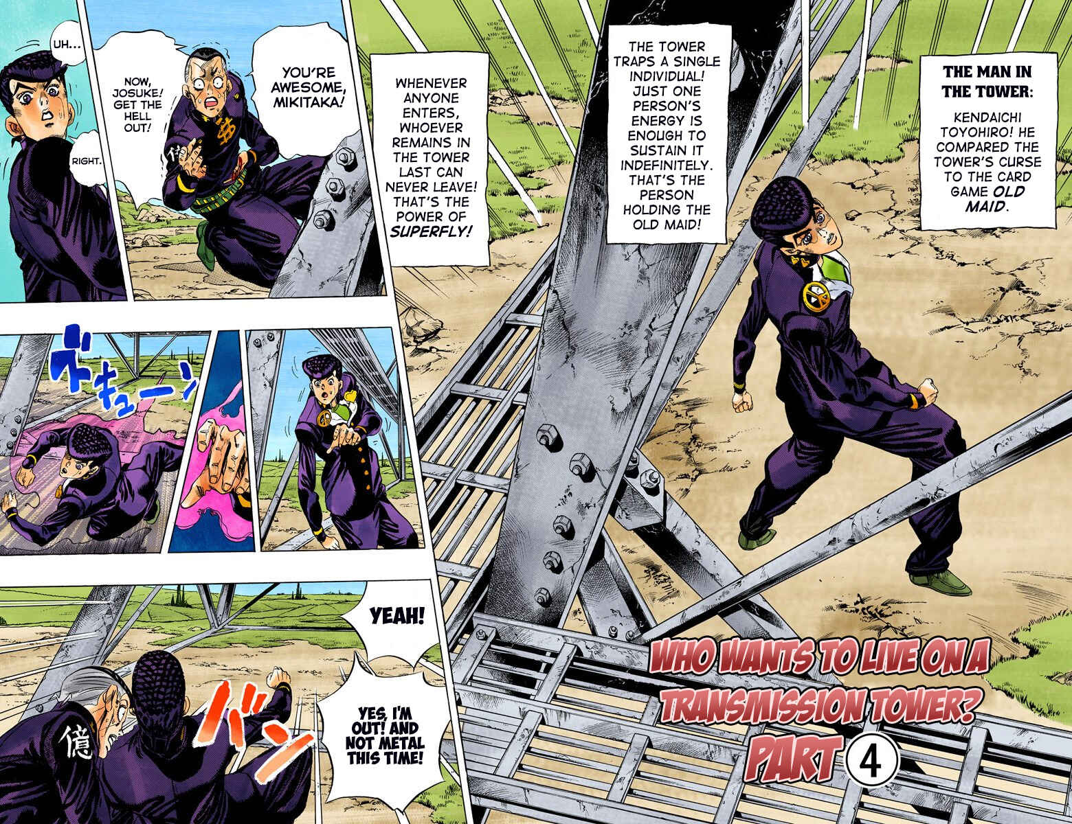 JoJo no Kimyou na Bouken: Part 4 - Diamond wa Kudakenai Color-ban Chapter 136 - Page 3