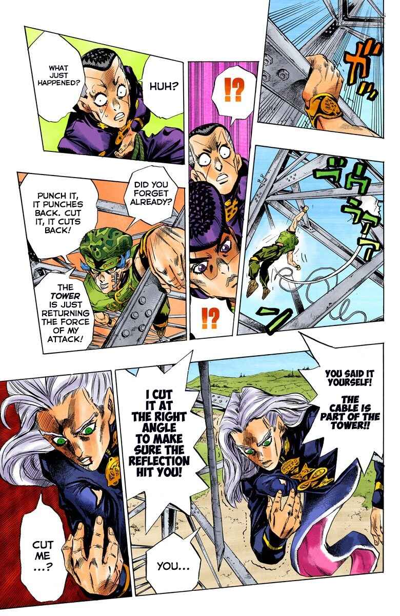 JoJo no Kimyou na Bouken: Part 4 - Diamond wa Kudakenai Color-ban Chapter 136 - Page 9