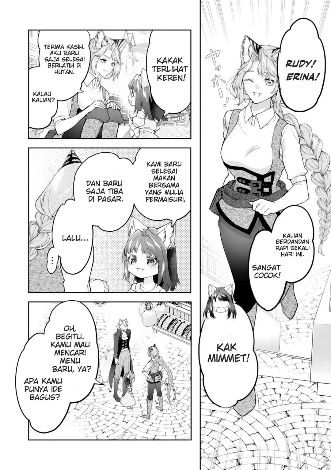 Neko Neko Youjo no Aijou Gohan ~Isekai de Mofumofu-tachi ni Ryouri wo Tsukurimasu!~ Chapter 14 - Page 23