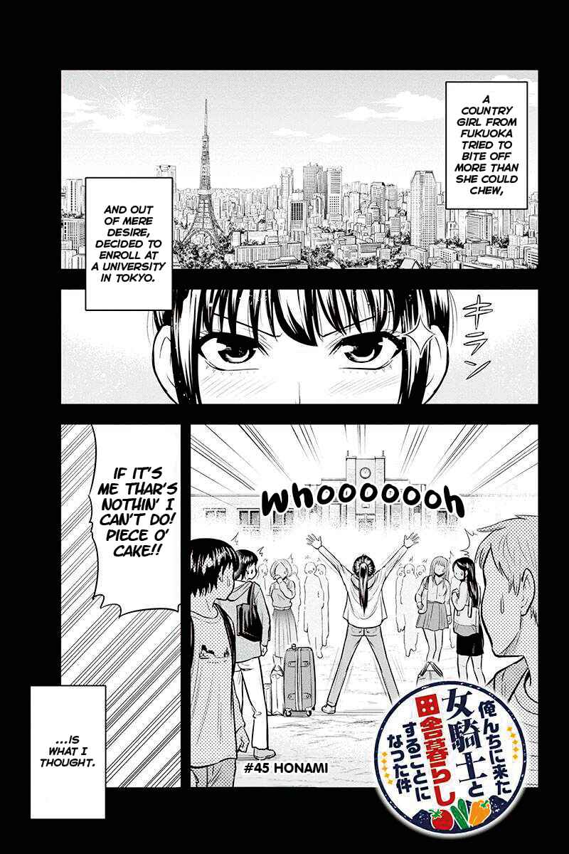 Orenchi ni Kita Onna Kishi to Inakagurashi Surukotoninatta Ken Chapter 45 - Page 1