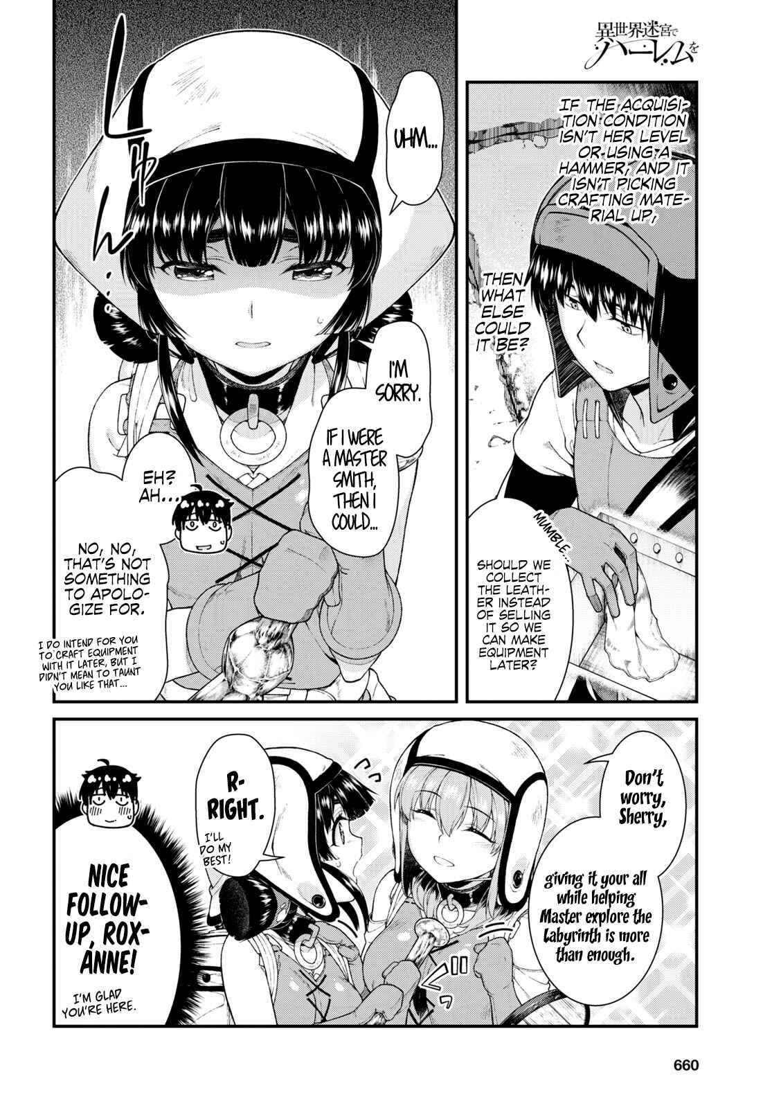 Isekai Meikyuu de Harem o Chapter 45 - Page 10
