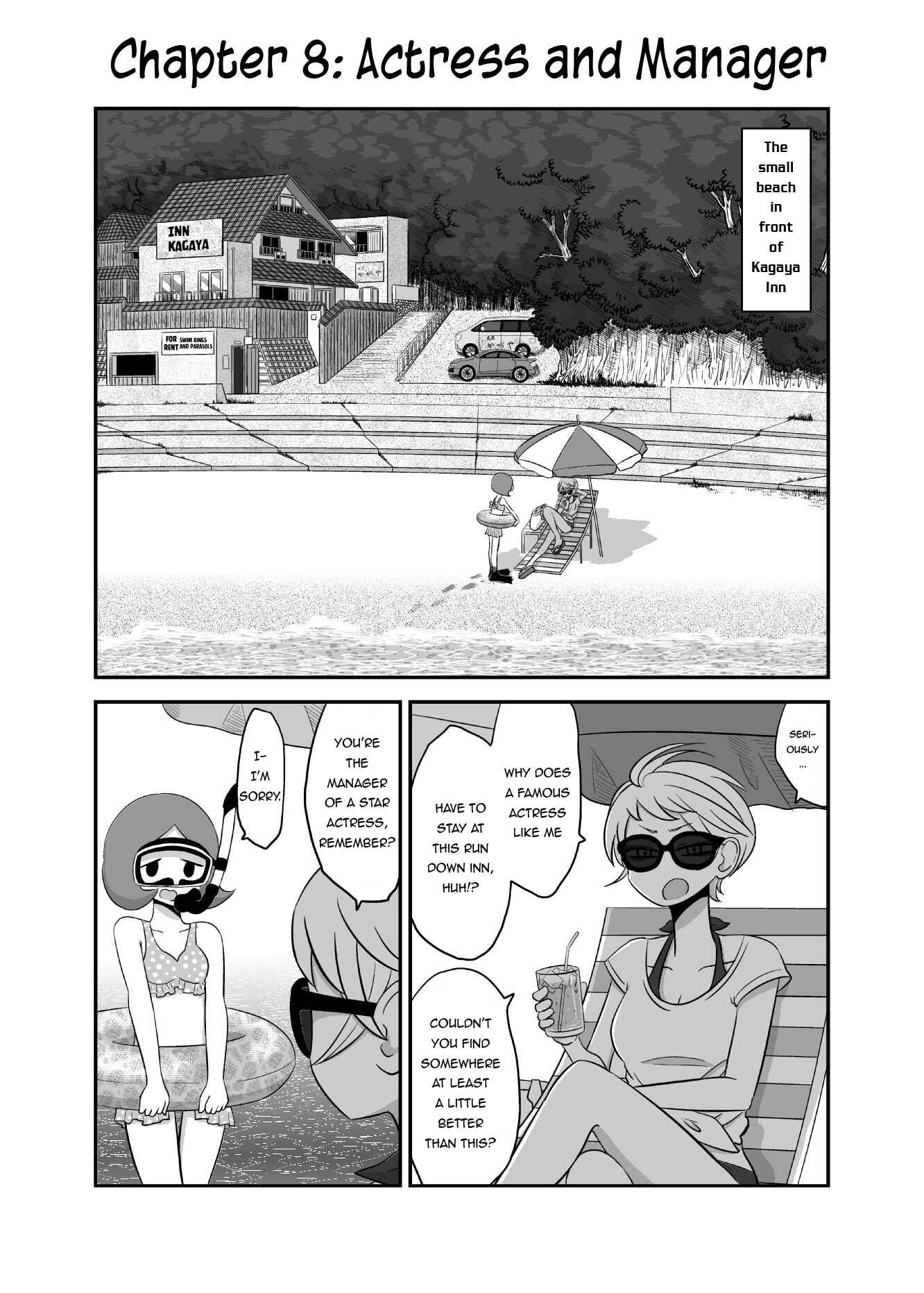 Yuri Natsu: Minshuku Kagaya Chapter 8 - Page 1