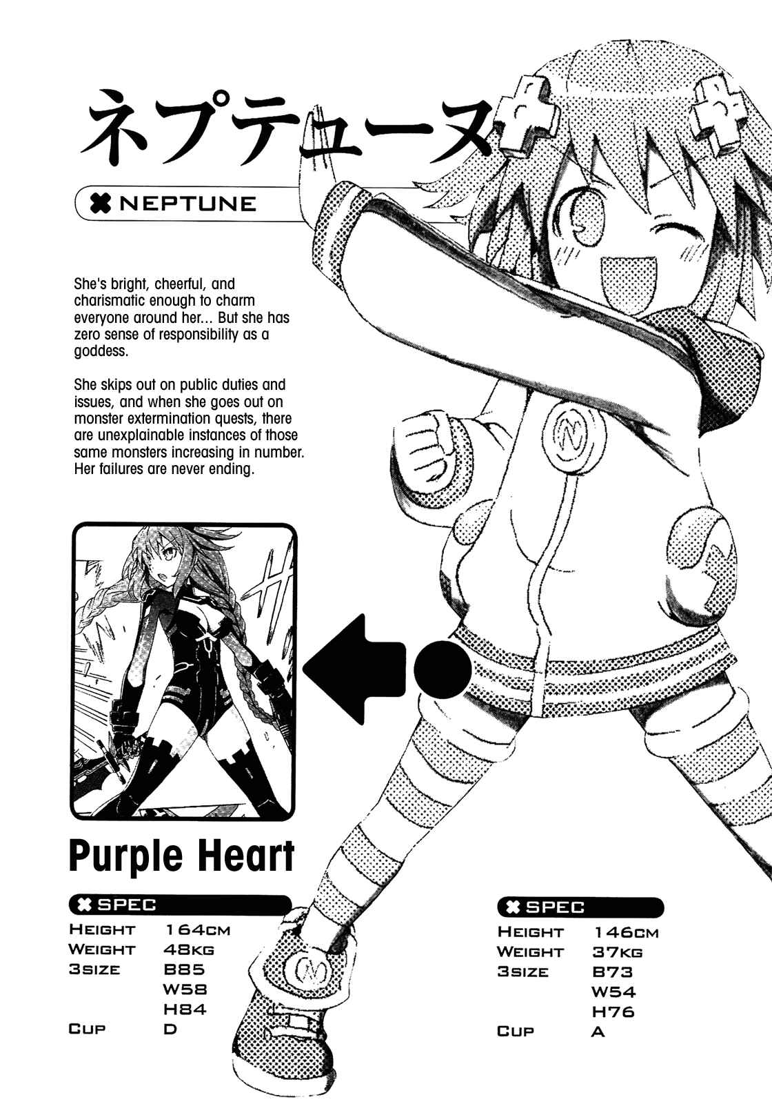 Choujigen Game Neptune - Megami Tsuushin Chapter 9.5 - Page 10
