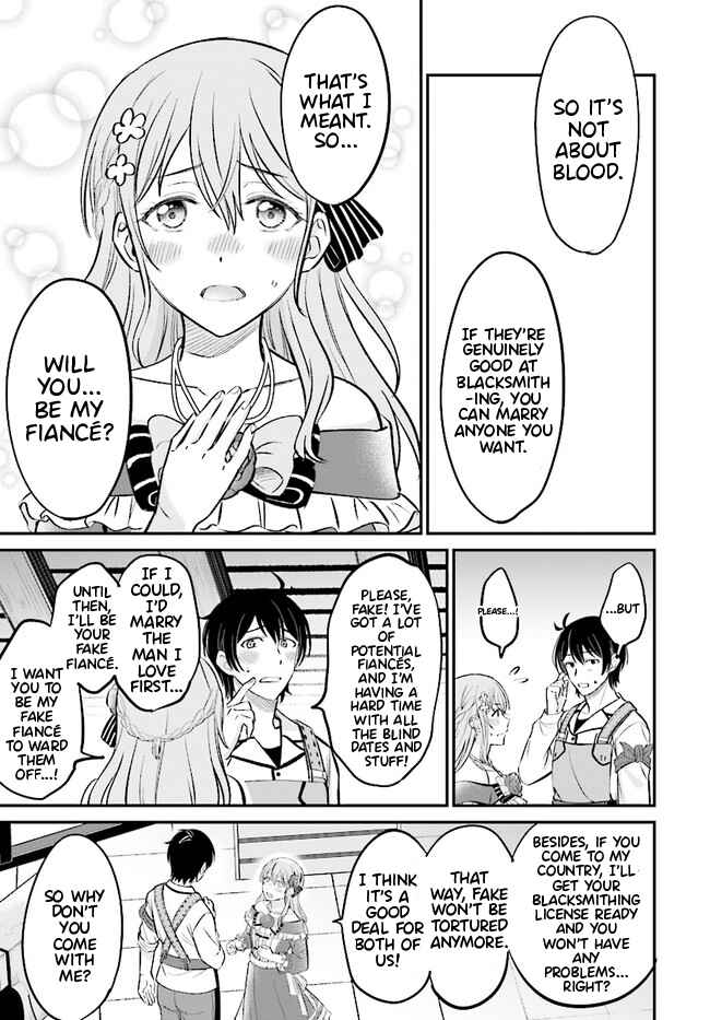 Kyuutei Kajishi no Shiawase na Nichijou ~Black na Shokuba wo Tsuihou Saretaga, Ringoku de Koushaku Reijou ni Dekiaisarenagara White na Seikatsu Okurimasu~ Chapter 2.1 - Page 4