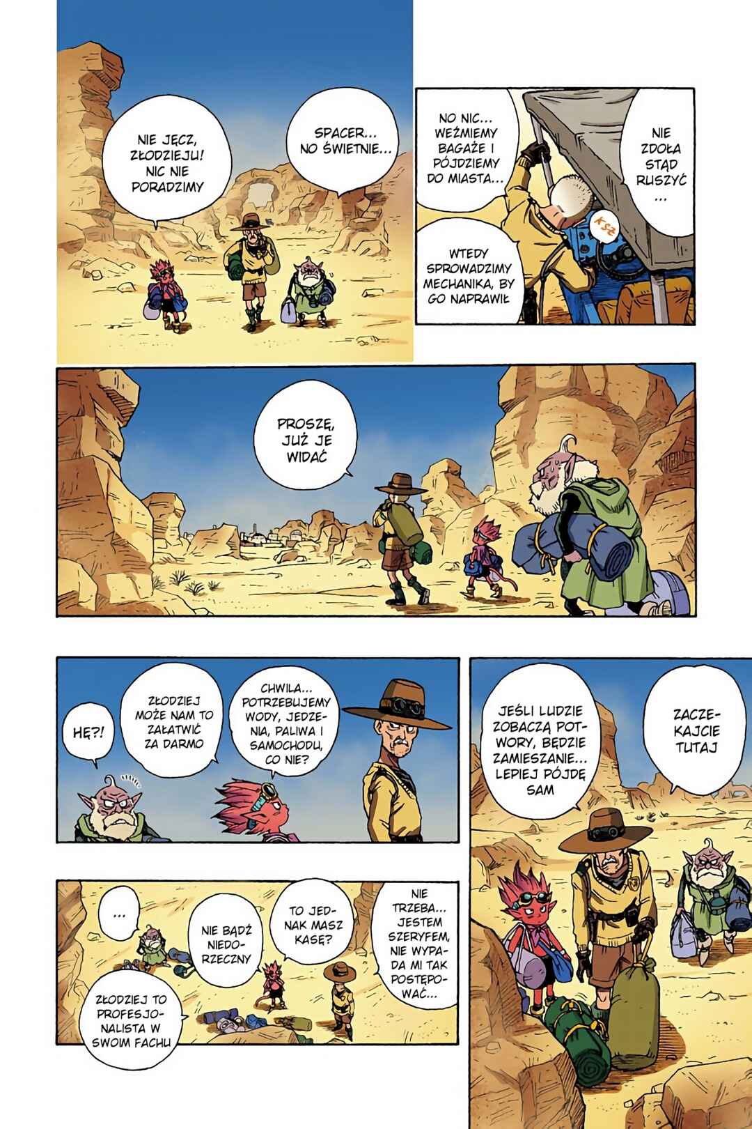 SandLand (Official Colored) Chapter 2 - Page 13