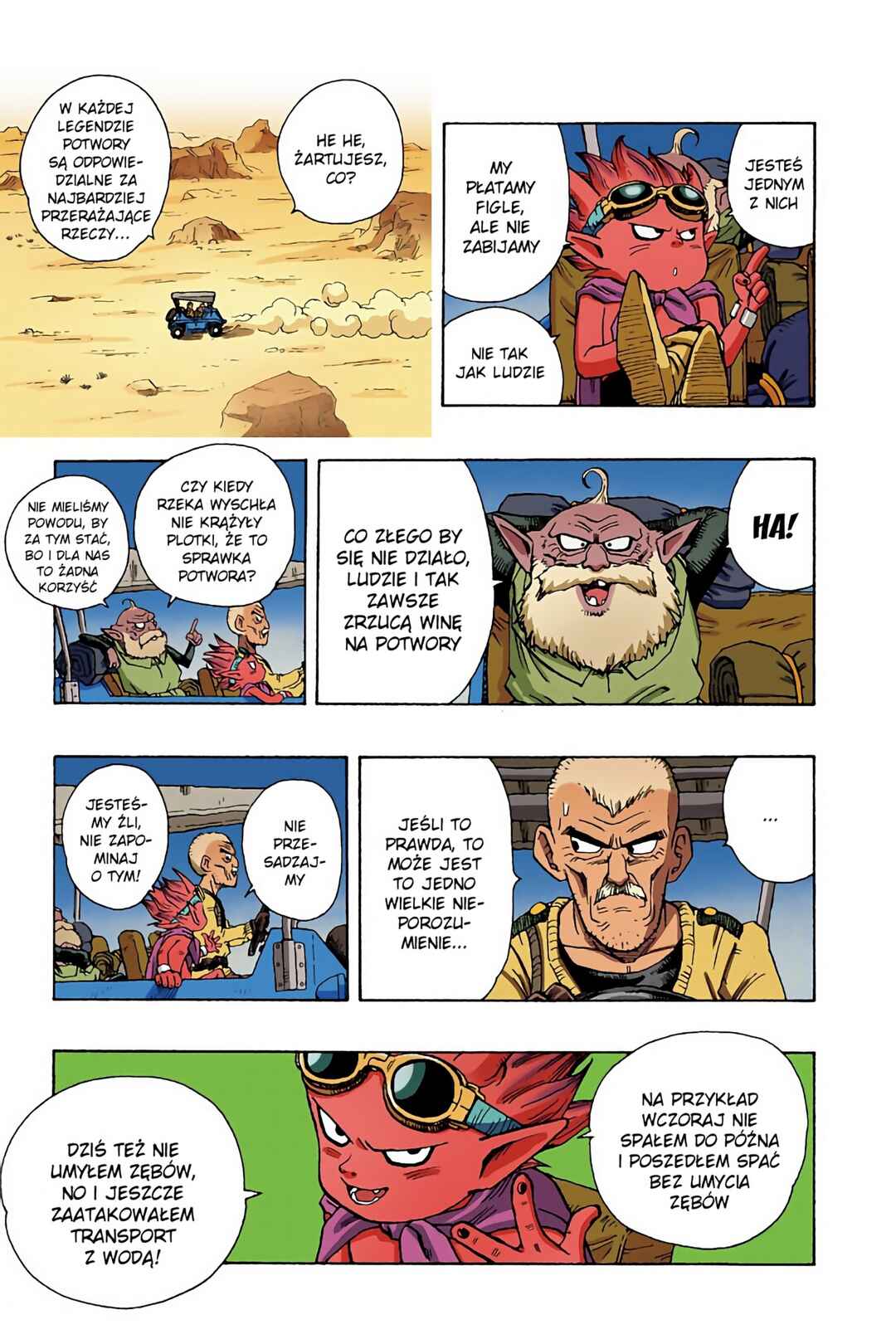 SandLand (Official Colored) Chapter 2 - Page 4