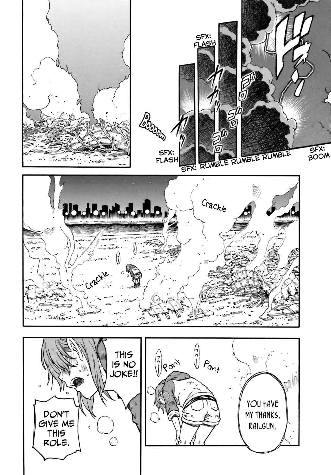 Toaru Majutsu no Index Gaiden: Toaru Kagaku no Railgun Chapter 95 - Page 17