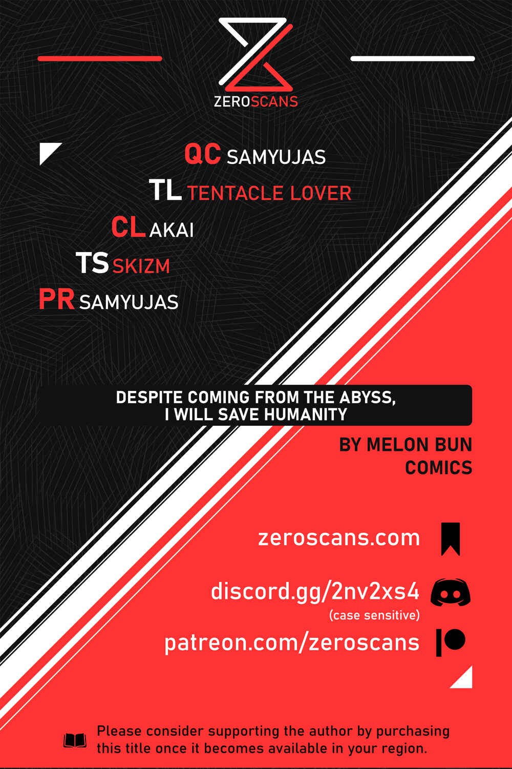 Despite Coming From the Abyss, I Will Save Humanity Chapter 46 - Page 1